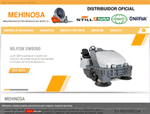 Tablet Screenshot of mehinosa.com